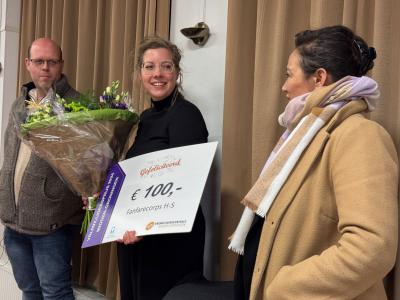 Vereniging wint vrijwilligersprijs