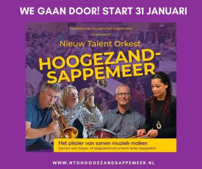 Nieuw Talent Orkest gaat door